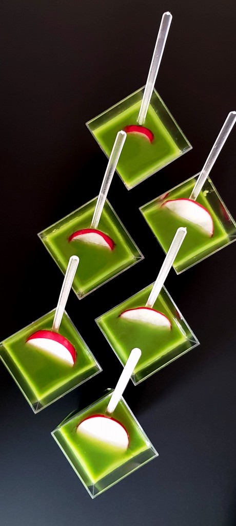 Soupe de petits pois