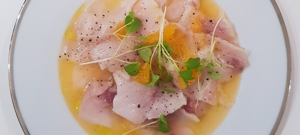 Carpaccio Espadon Agrumes
