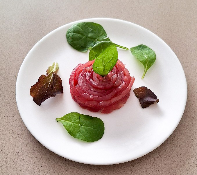 carpaccio de thon