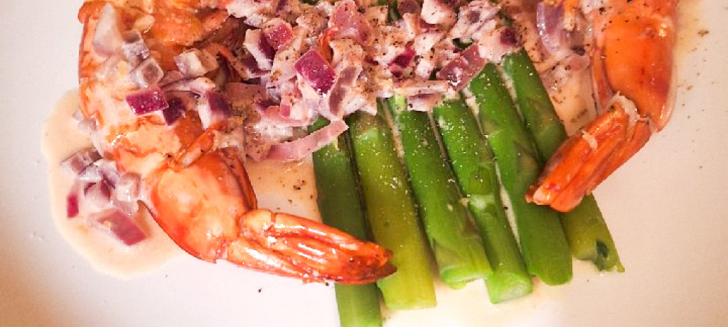 Gmabas et asperges 